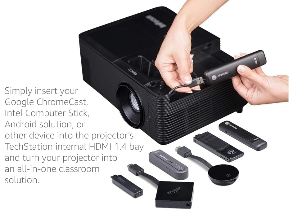 Amazon.com: InFocus IN2136 WXGA Classroom Projector with 3x HDMI